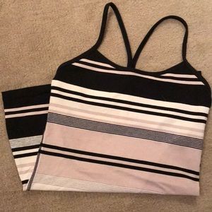Striped power Y tank